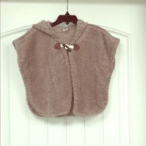 Pretty toddler girl “cape”/pancho